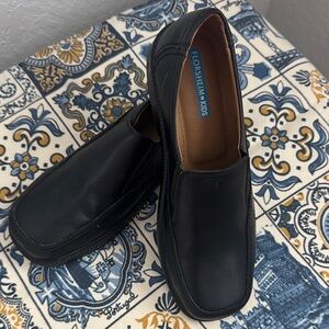 Florsheim Black Leather Loafers